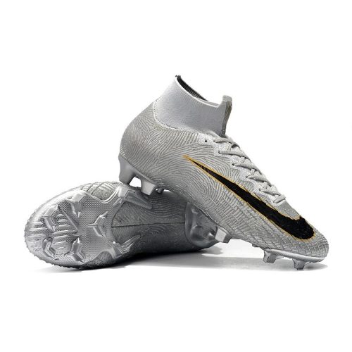 fodboldstøvler Nike Mercurial Superfly 6 Elite FG - Sølv Sort_7.jpg